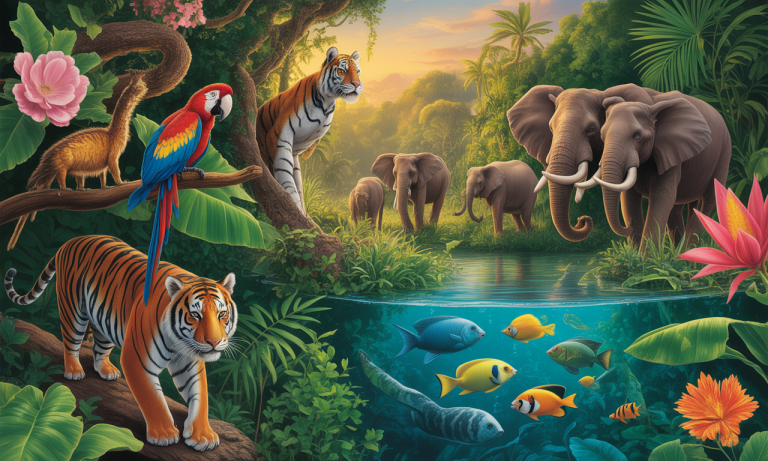 Quelles espèces fascinantes peuplent notre monde sauvage ?